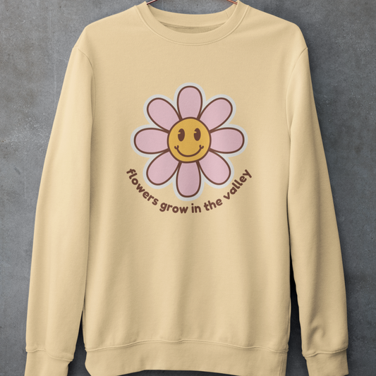 Flowers Grow In The Valley Crewneck