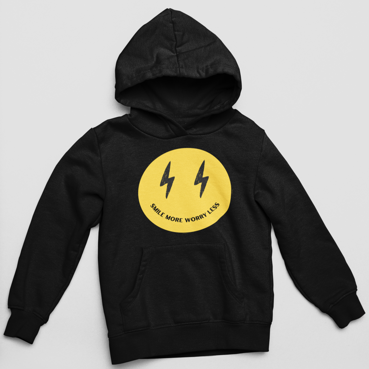 Smile More Worry Less Hoodie