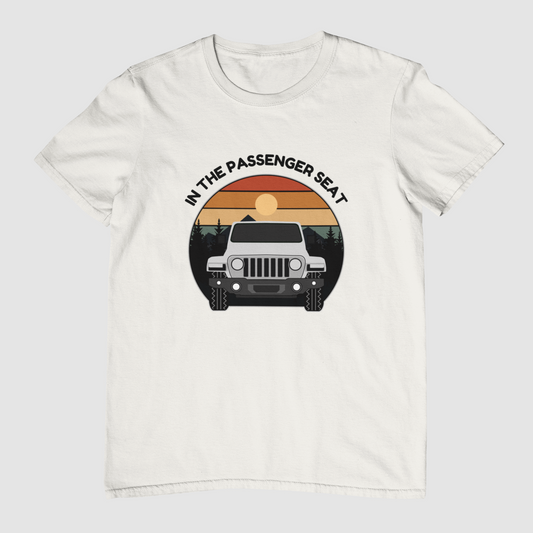 In The Passenger Seat (Jeep) T-Shirt