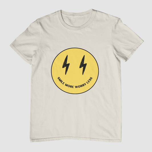 Smile More Worry Less T-Shirt